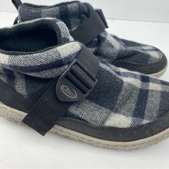 Chaco Ramble Wool Plaid Indoor Outdoor Slipper High Top Shoes Size 7.5 - Picture 4 of 12